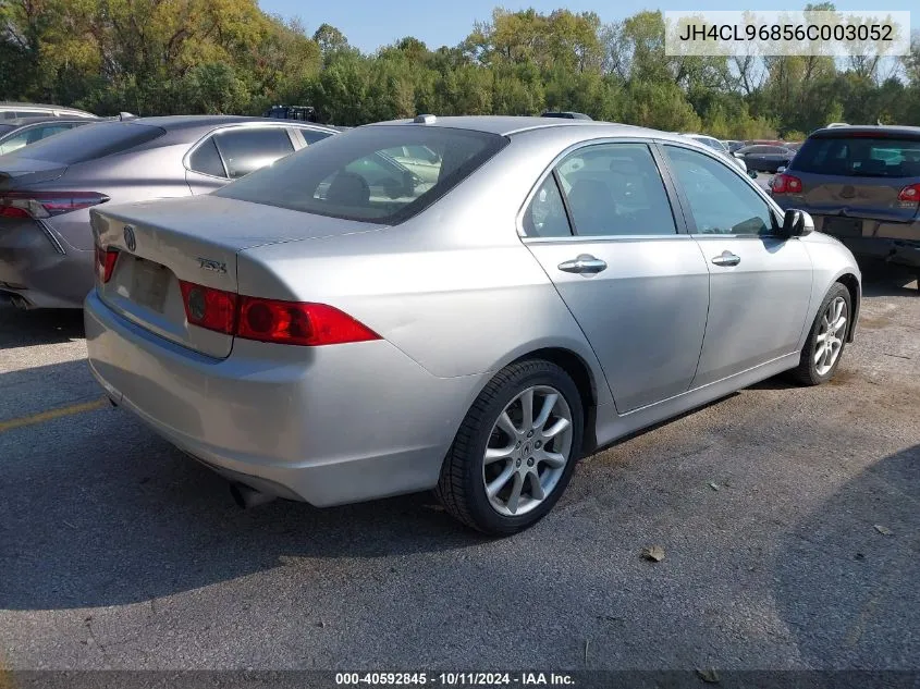 2006 Acura Tsx VIN: JH4CL96856C003052 Lot: 40592845