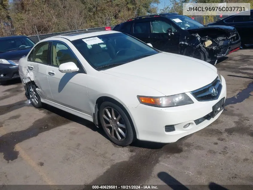 2006 Acura Tsx VIN: JH4CL96976C037731 Lot: 40629581