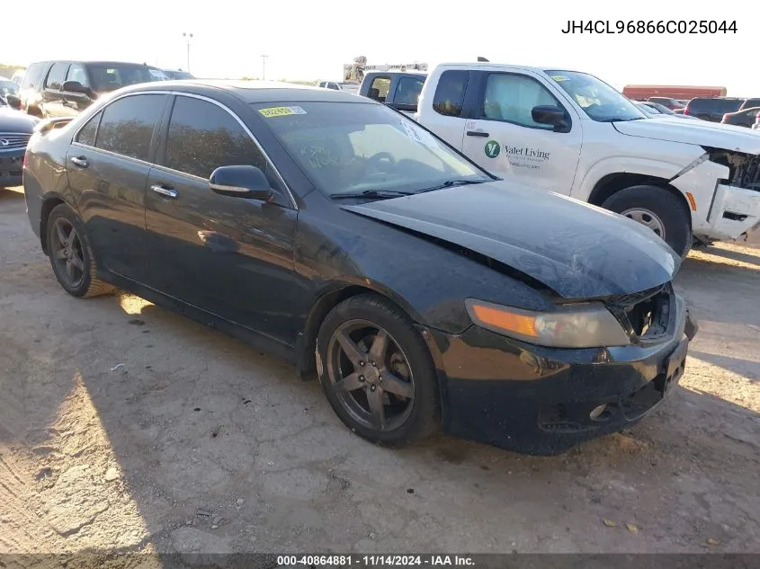 2006 Acura Tsx VIN: JH4CL96866C025044 Lot: 40864881