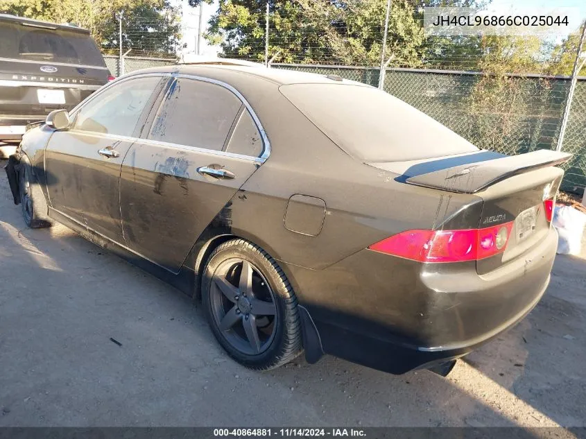 2006 Acura Tsx VIN: JH4CL96866C025044 Lot: 40864881