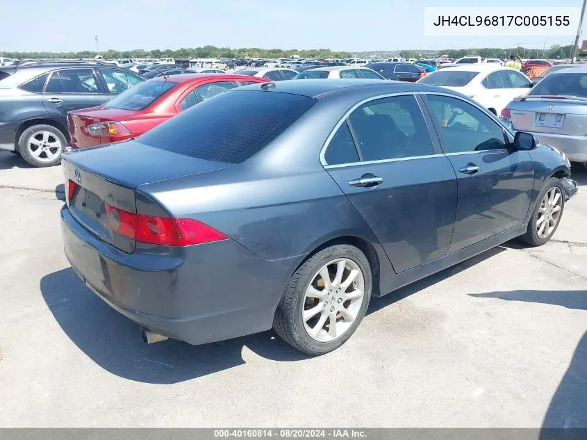 JH4CL96817C005155 2007 Acura Tsx