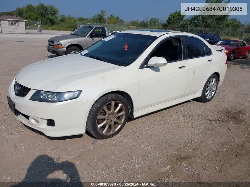 JH4CL96847C019308 2007 Acura Tsx