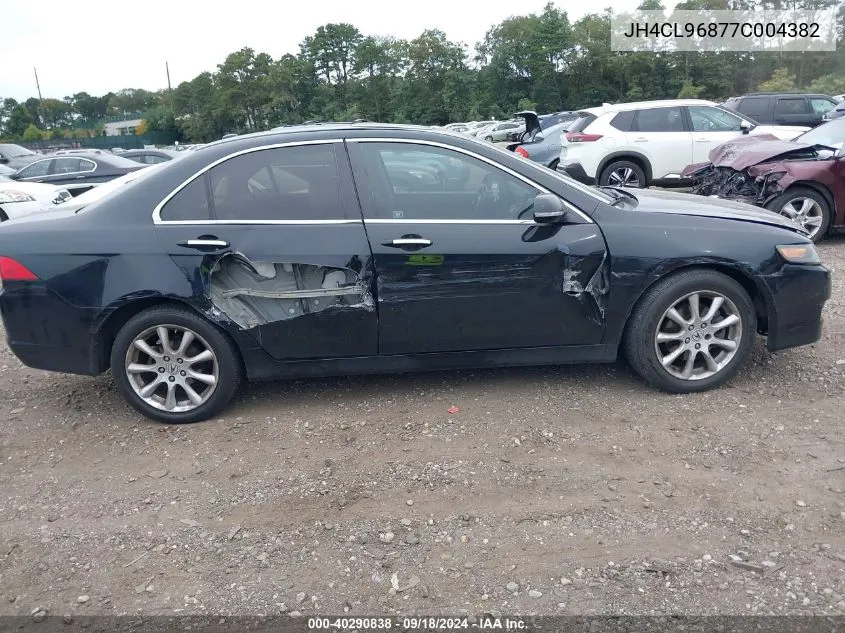 JH4CL96877C004382 2007 Acura Tsx