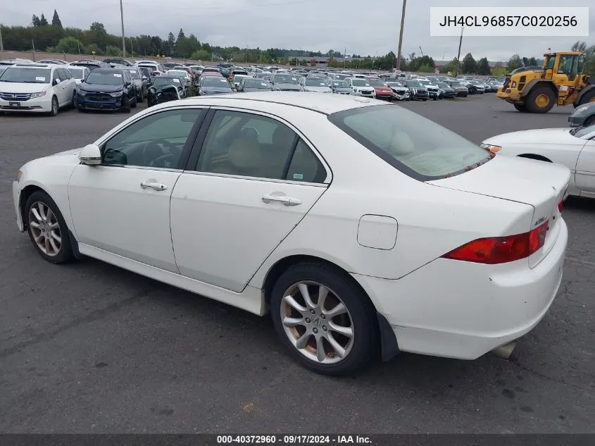 JH4CL96857C020256 2007 Acura Tsx