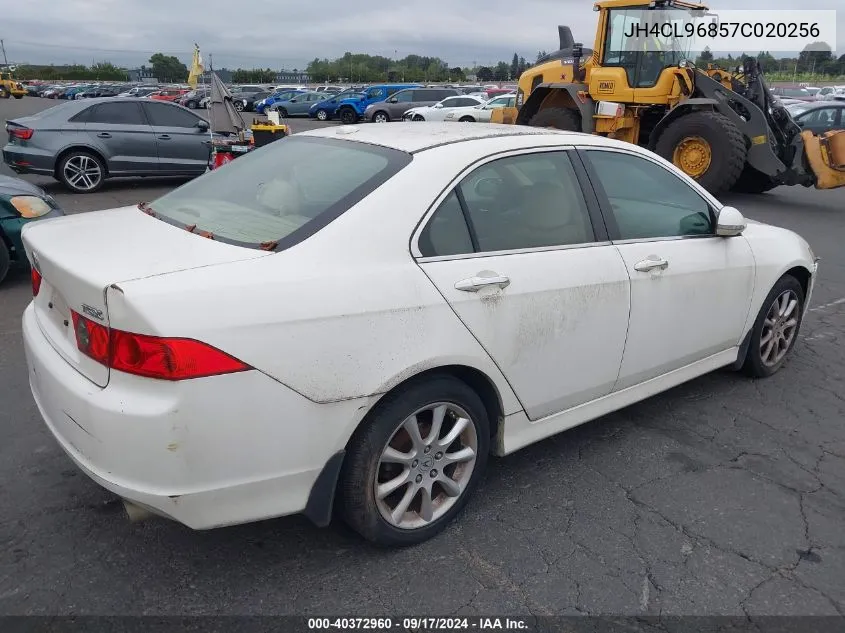 JH4CL96857C020256 2007 Acura Tsx