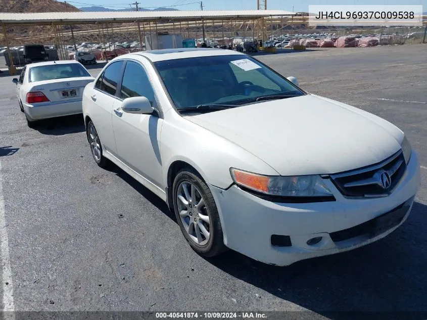 2007 Acura Tsx VIN: JH4CL96937C009538 Lot: 40541874