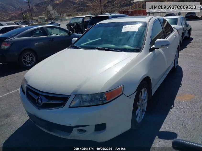 2007 Acura Tsx VIN: JH4CL96937C009538 Lot: 40541874