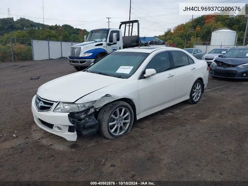 2007 Acura Tsx VIN: JH4CL96937C000676 Lot: 40582876