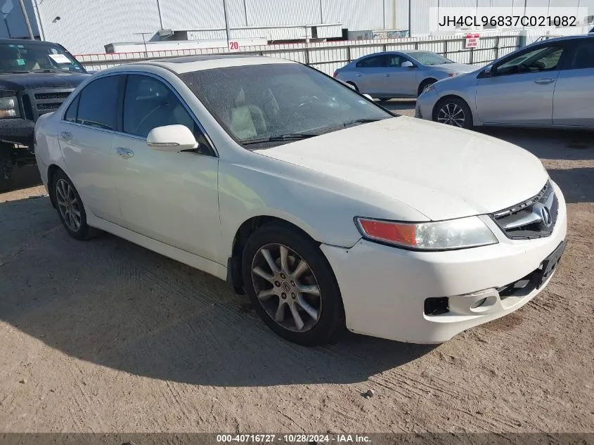 2007 Acura Tsx VIN: JH4CL96837C021082 Lot: 40716727