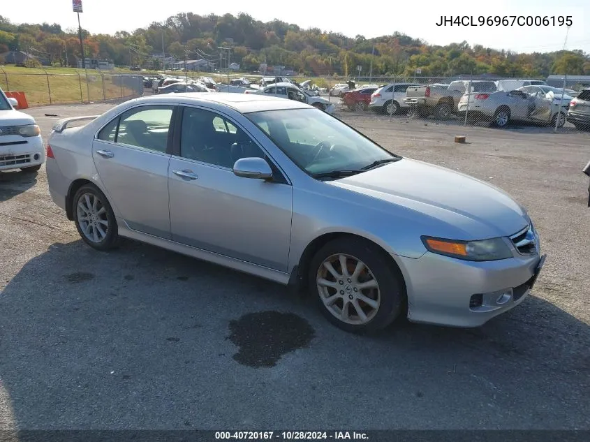 JH4CL96967C006195 2007 Acura Tsx