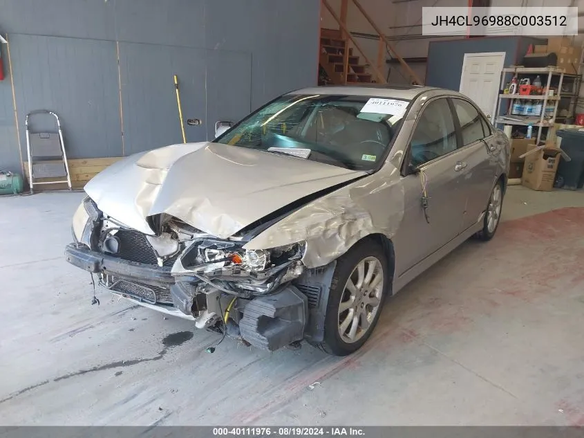 JH4CL96988C003512 2008 Acura Tsx