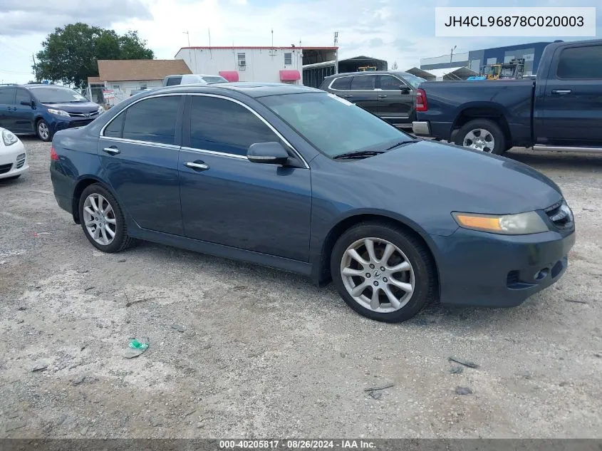 JH4CL96878C020003 2008 Acura Tsx