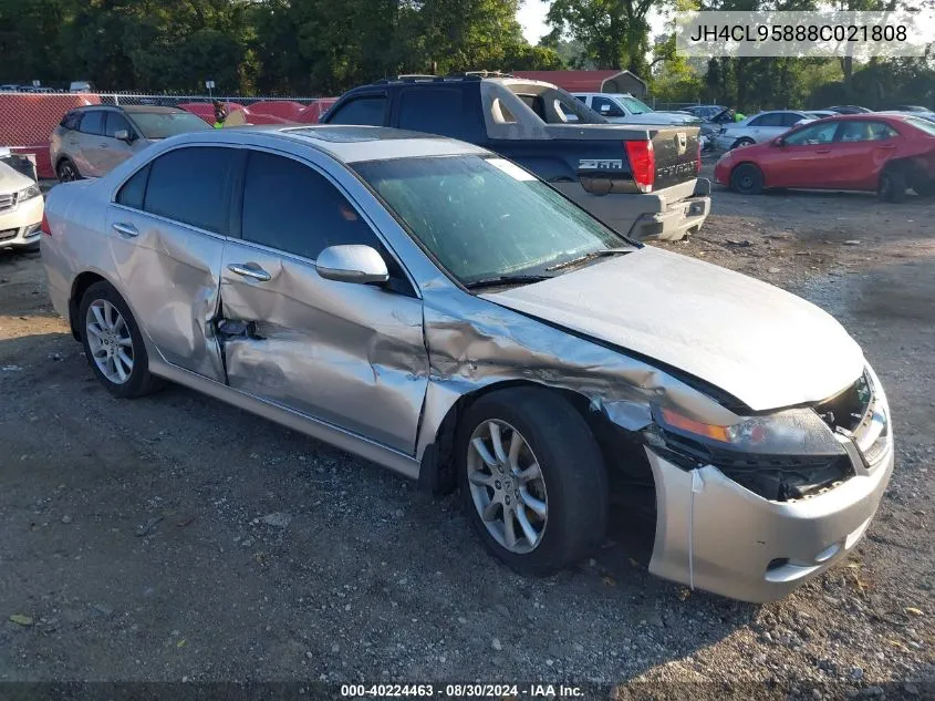 2008 Acura Tsx VIN: JH4CL95888C021808 Lot: 40224463