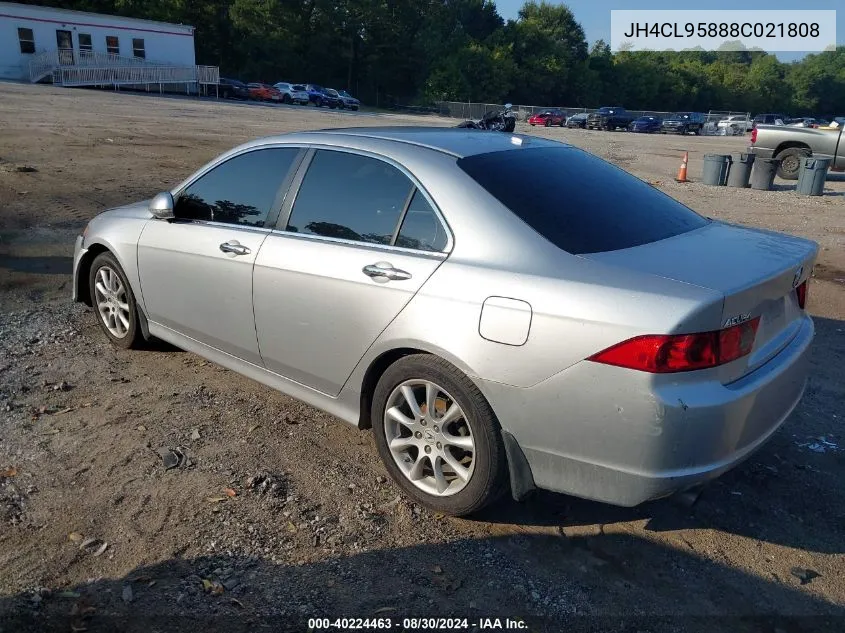 2008 Acura Tsx VIN: JH4CL95888C021808 Lot: 40224463