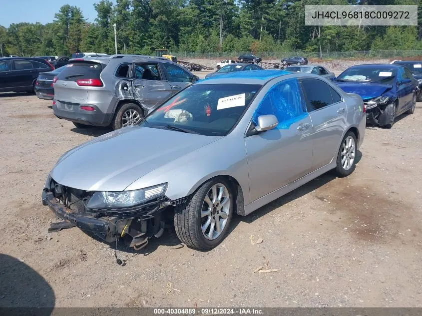 2008 Acura Tsx VIN: JH4CL96818C009272 Lot: 40304889