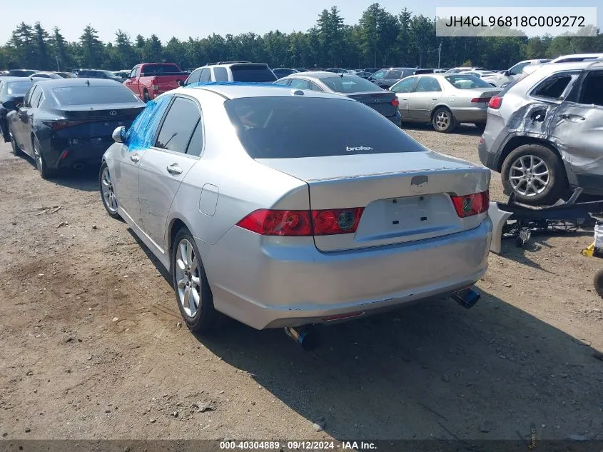 2008 Acura Tsx VIN: JH4CL96818C009272 Lot: 40304889