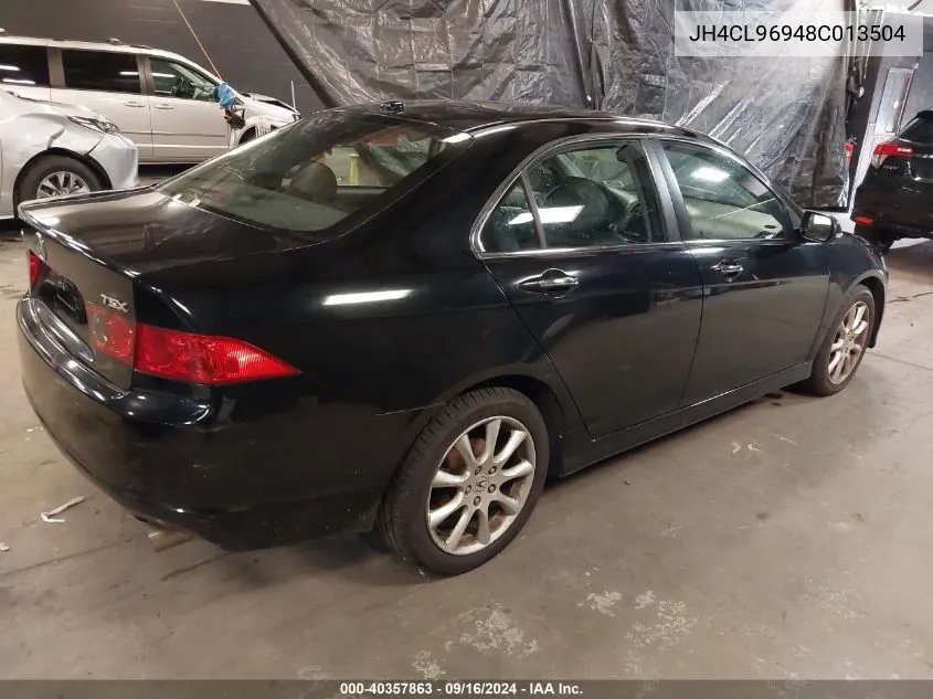 JH4CL96948C013504 2008 Acura Tsx