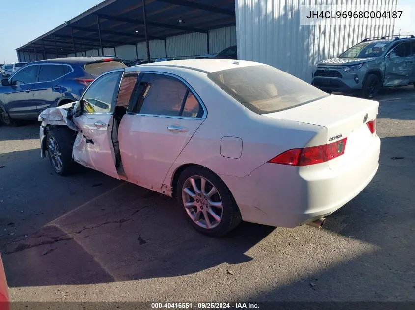 JH4CL96968C004187 2008 Acura Tsx