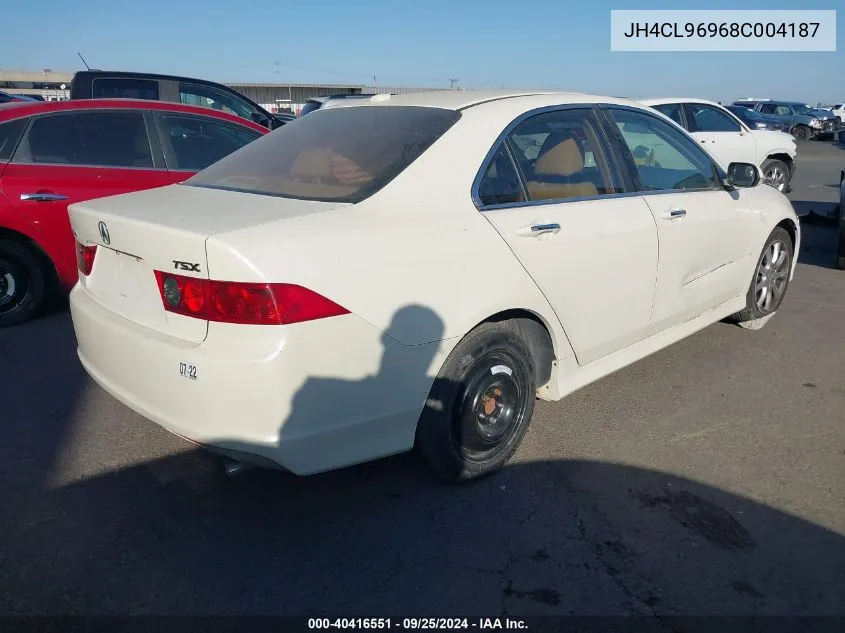 JH4CL96968C004187 2008 Acura Tsx