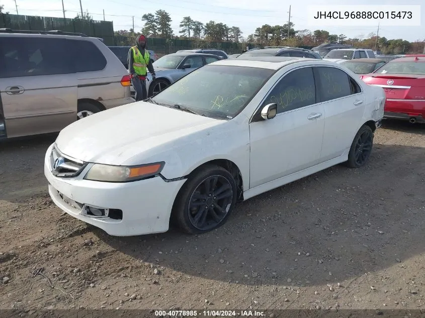 2008 Acura Tsx VIN: JH4CL96888C015473 Lot: 40778985