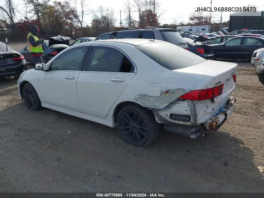 2008 Acura Tsx VIN: JH4CL96888C015473 Lot: 40778985