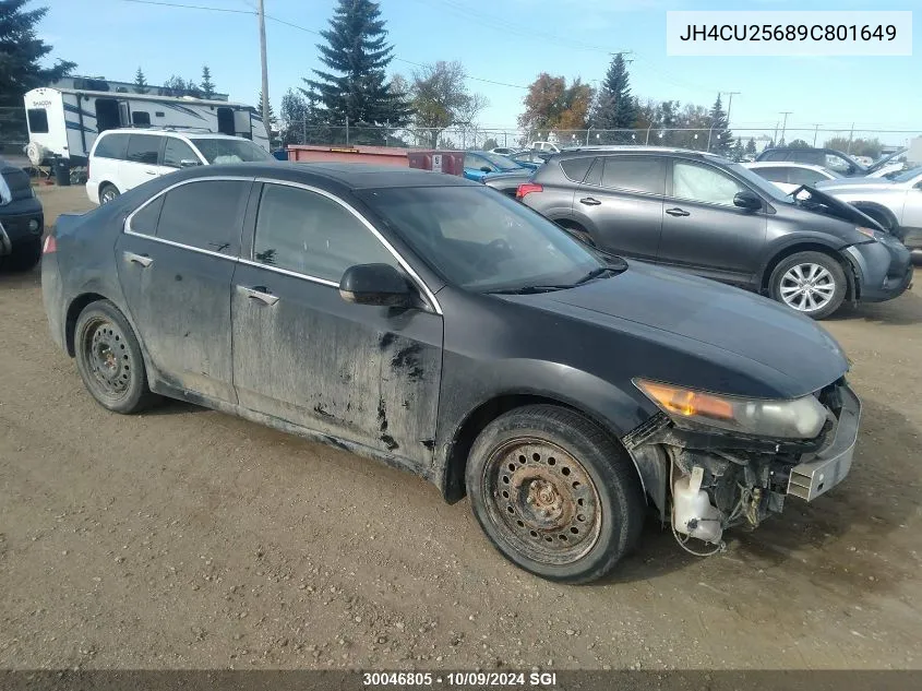 2009 Acura Tsx VIN: JH4CU25689C801649 Lot: 30046805