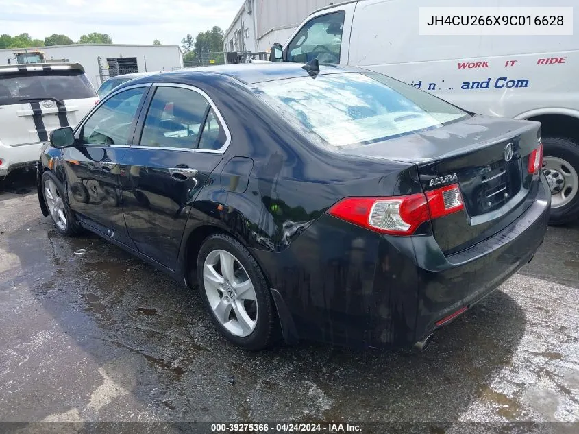 2009 Acura Tsx VIN: JH4CU266X9C016628 Lot: 39275366