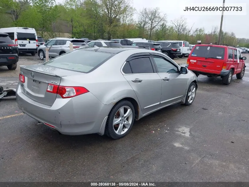 2009 Acura Tsx VIN: JH4CU26669C007733 Lot: 39368138