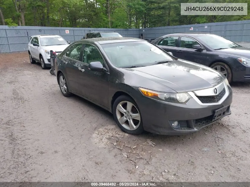 2009 Acura Tsx VIN: JH4CU266X9C029248 Lot: 39468492