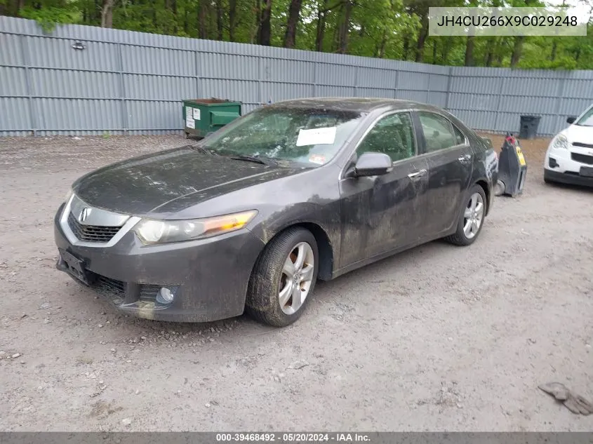 2009 Acura Tsx VIN: JH4CU266X9C029248 Lot: 39468492