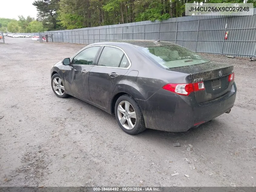 2009 Acura Tsx VIN: JH4CU266X9C029248 Lot: 39468492