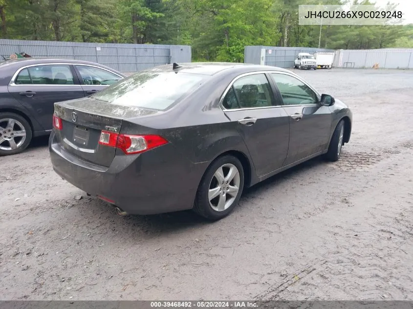 2009 Acura Tsx VIN: JH4CU266X9C029248 Lot: 39468492