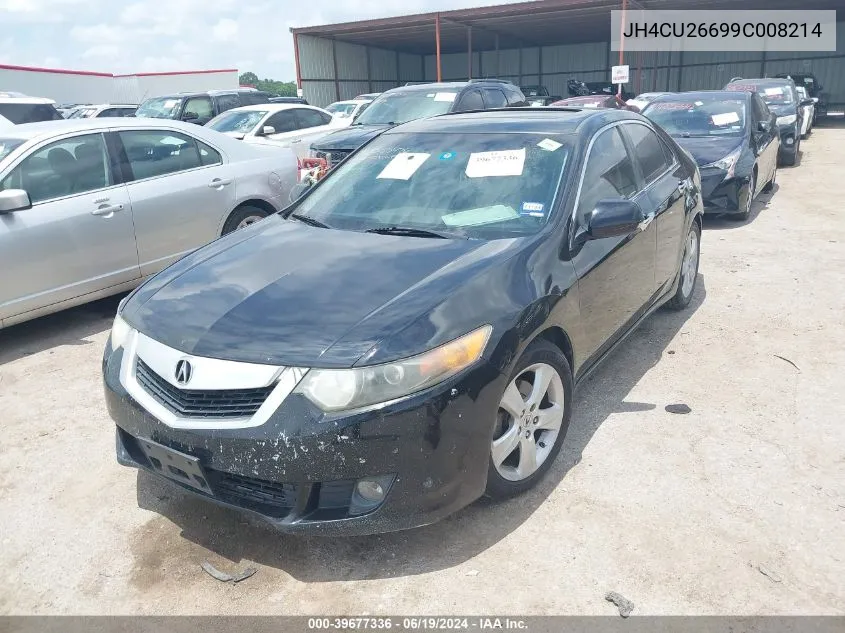 2009 Acura Tsx VIN: JH4CU26699C008214 Lot: 39677336