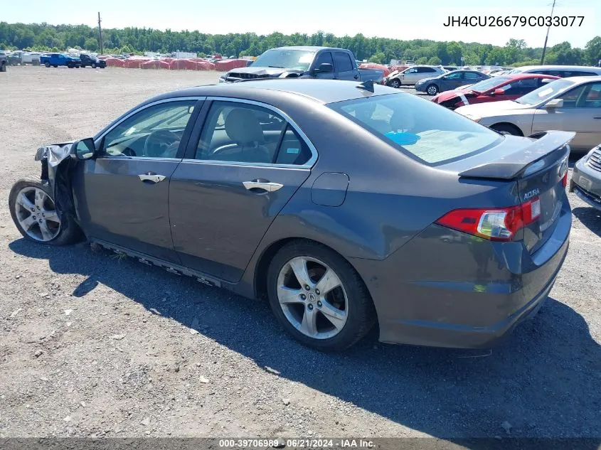 2009 Acura Tsx VIN: JH4CU26679C033077 Lot: 39706989