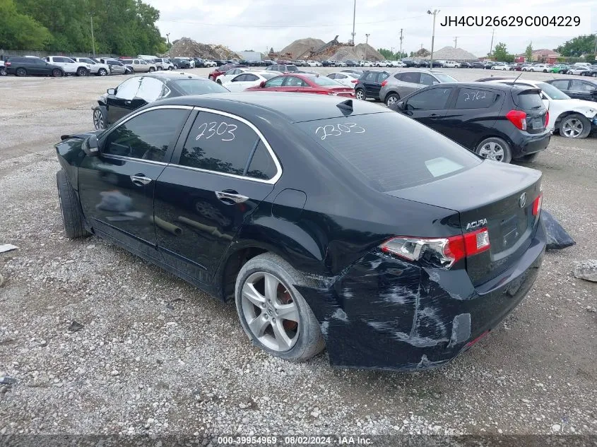 2009 Acura Tsx VIN: JH4CU26629C004229 Lot: 39954969