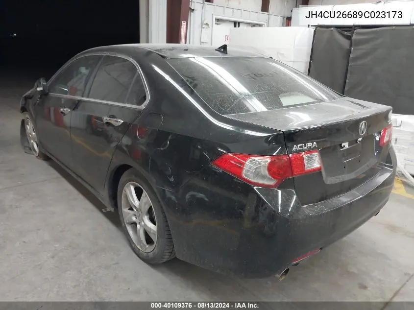 2009 Acura Tsx VIN: JH4CU26689C023173 Lot: 40109376