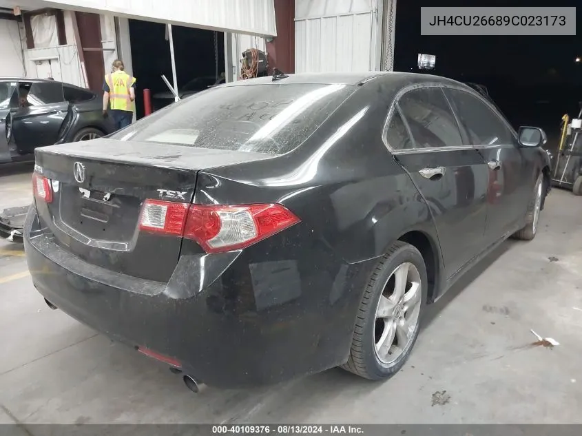 2009 Acura Tsx VIN: JH4CU26689C023173 Lot: 40109376