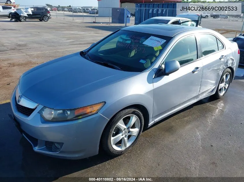 2009 Acura Tsx VIN: JH4CU26669C002533 Lot: 40110802