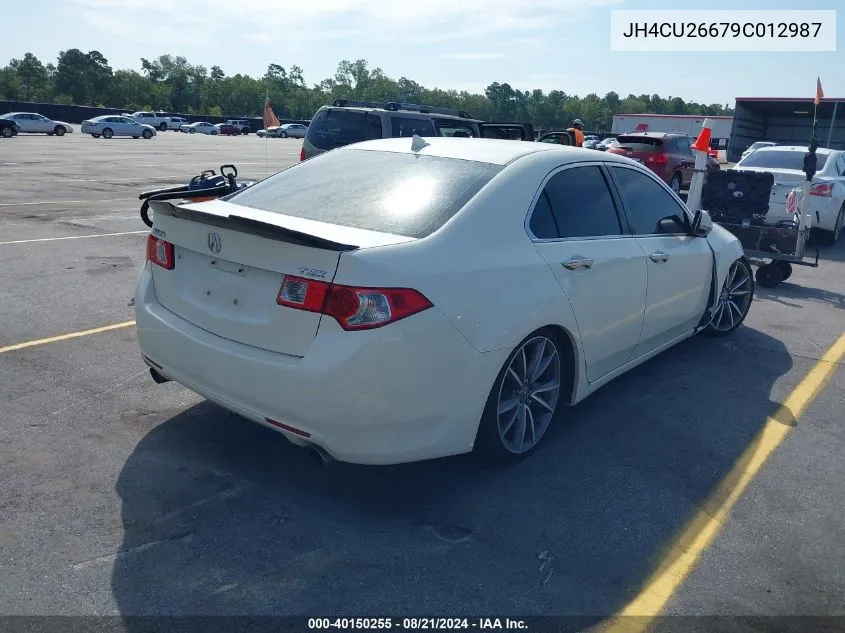 2009 Acura Tsx VIN: JH4CU26679C012987 Lot: 40150255