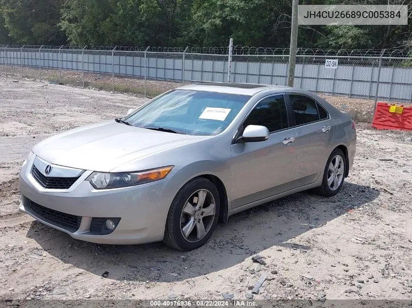 2009 Acura Tsx VIN: JH4CU26689C005384 Lot: 40176936