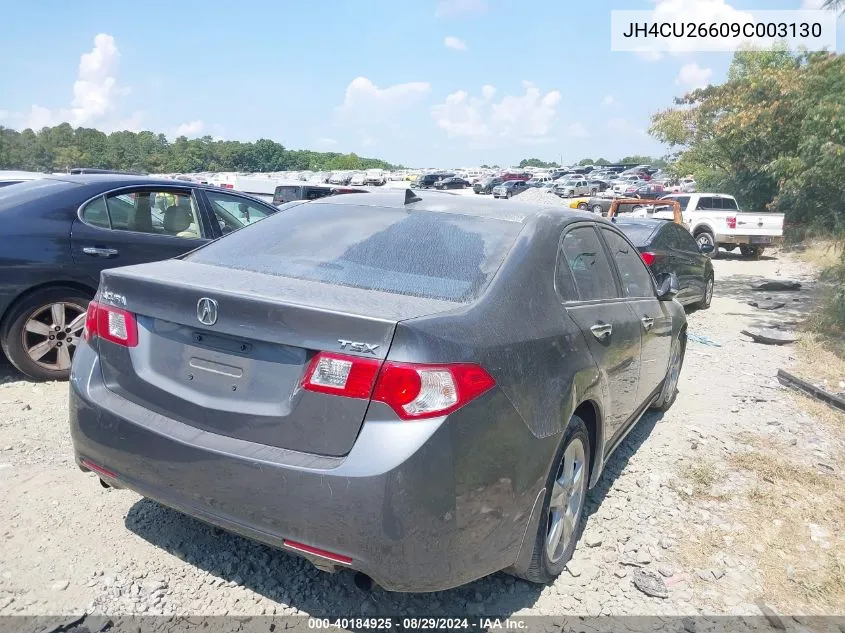 2009 Acura Tsx VIN: JH4CU26609C003130 Lot: 40184925