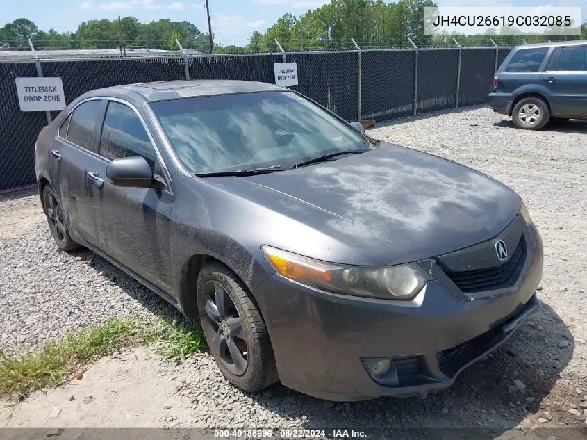 2009 Acura Tsx VIN: JH4CU26619C032085 Lot: 40185996