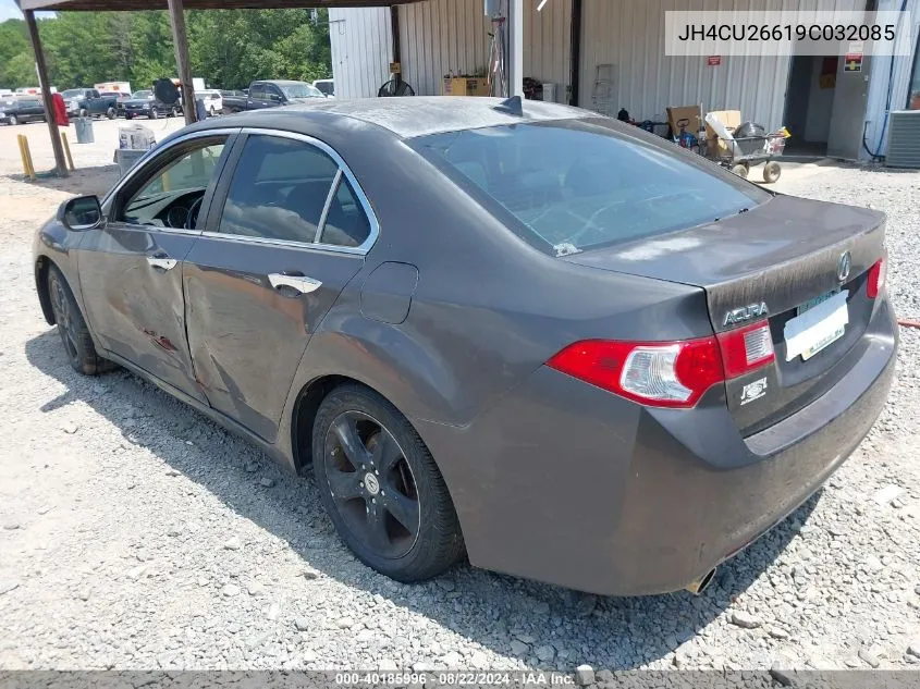 2009 Acura Tsx VIN: JH4CU26619C032085 Lot: 40185996