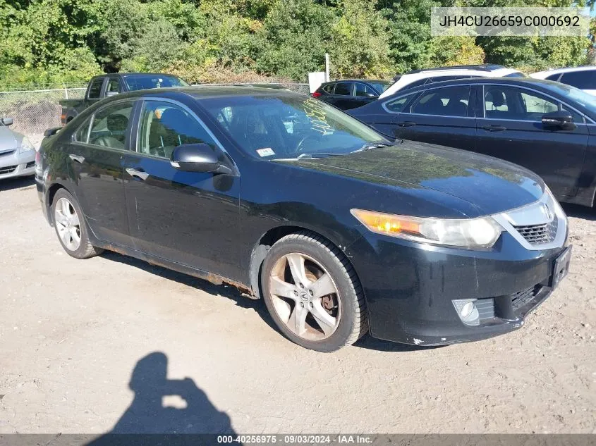 2009 Acura Tsx VIN: JH4CU26659C000692 Lot: 40256975