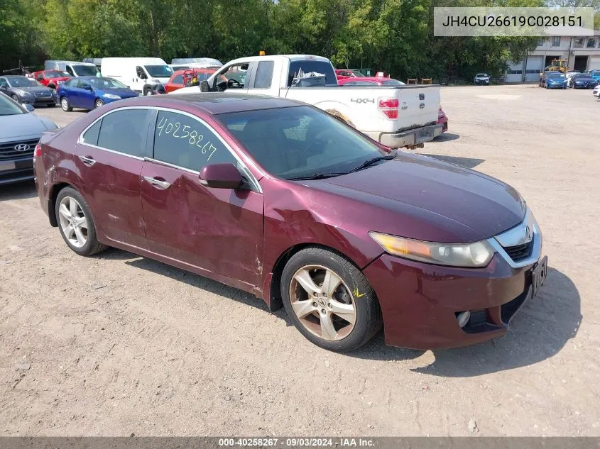 JH4CU26619C028151 2009 Acura Tsx