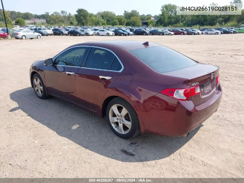 JH4CU26619C028151 2009 Acura Tsx