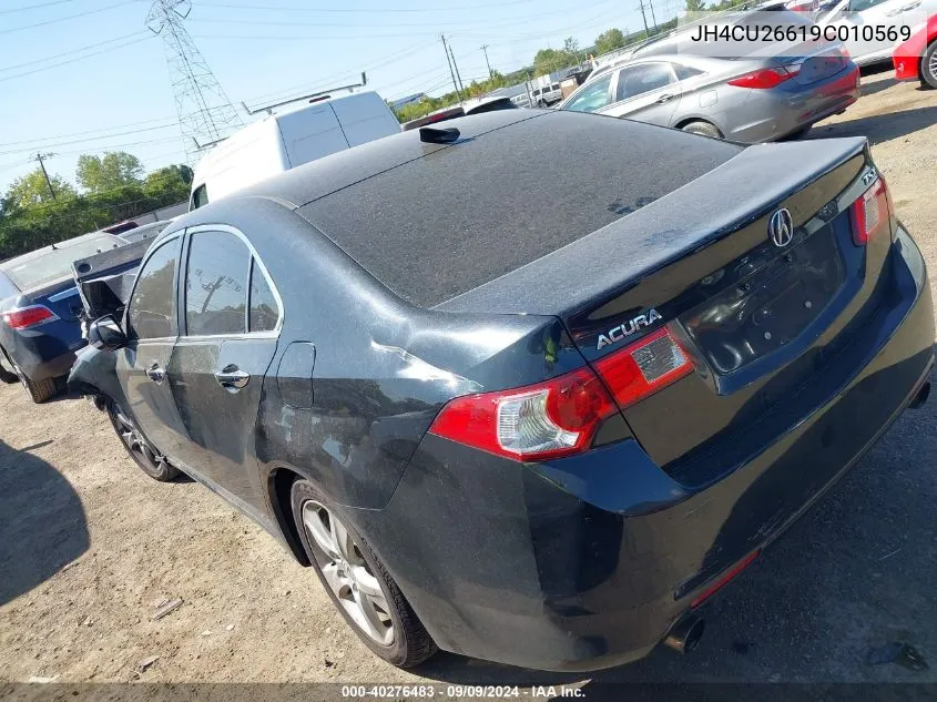 2009 Acura Tsx VIN: JH4CU26619C010569 Lot: 40276483