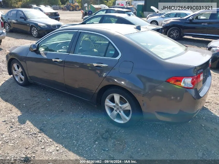 JH4CU26649C031321 2009 Acura Tsx