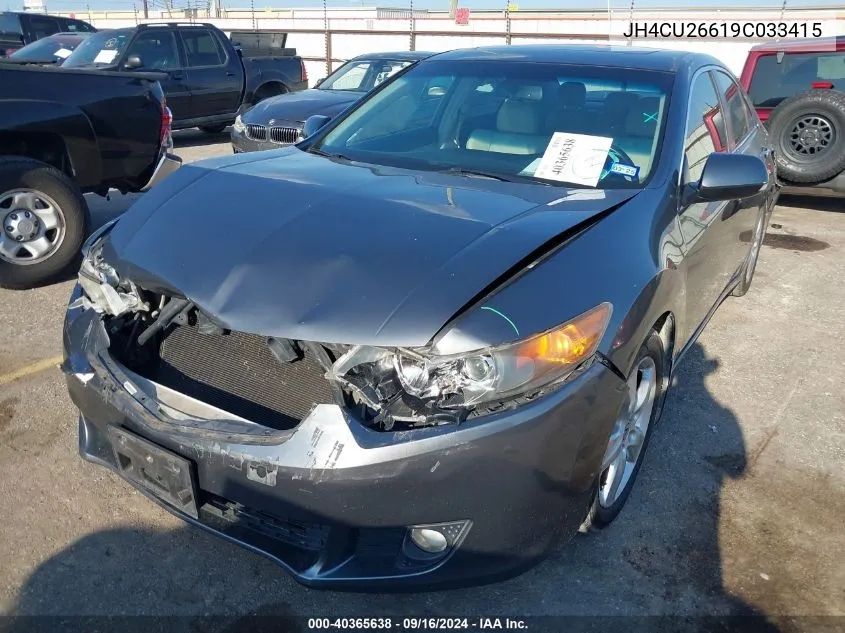 JH4CU26619C033415 2009 Acura Tsx