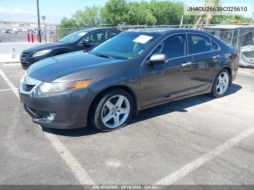 2009 Acura Tsx VIN: JH4CU26639C025610 Lot: 40368969